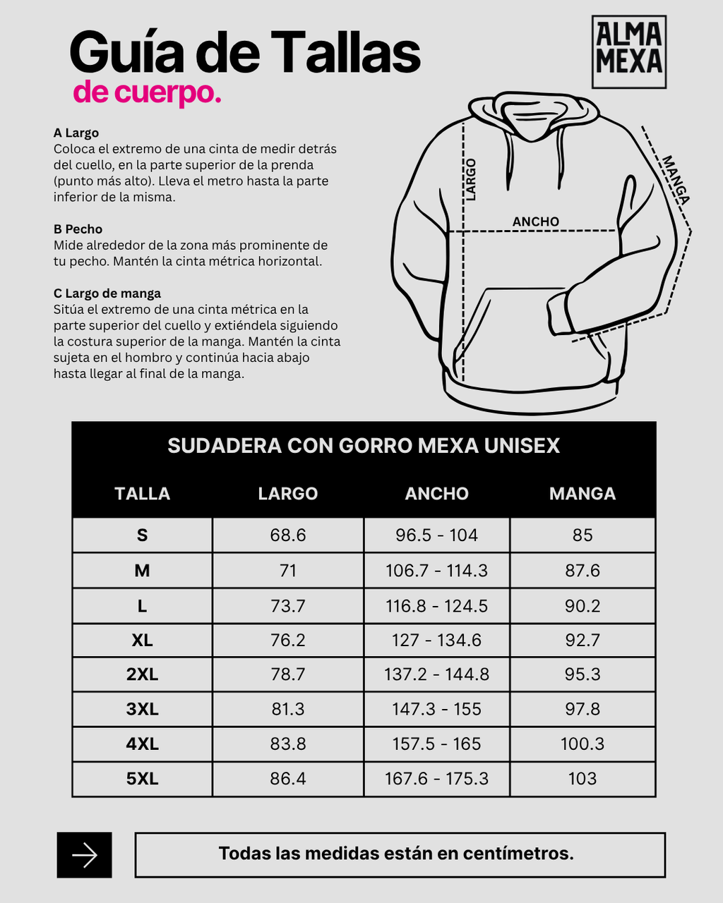 ✨ Sudadera con gorro Alma Mexa ✨