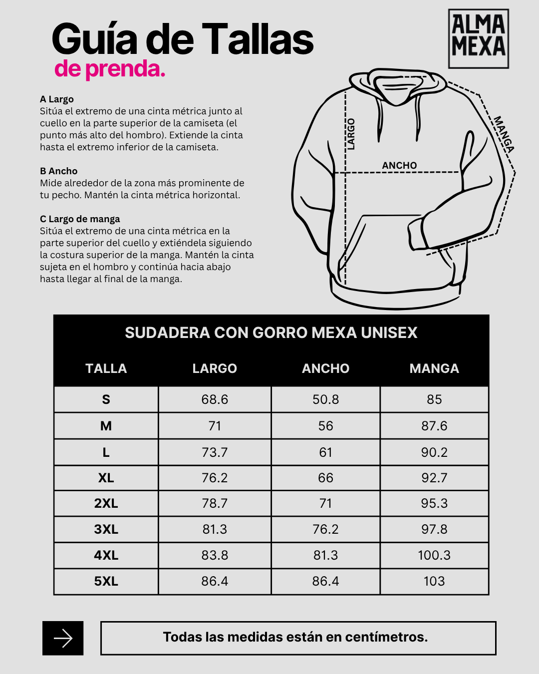 ✨ Sudadera con gorro Alma Mexa ✨