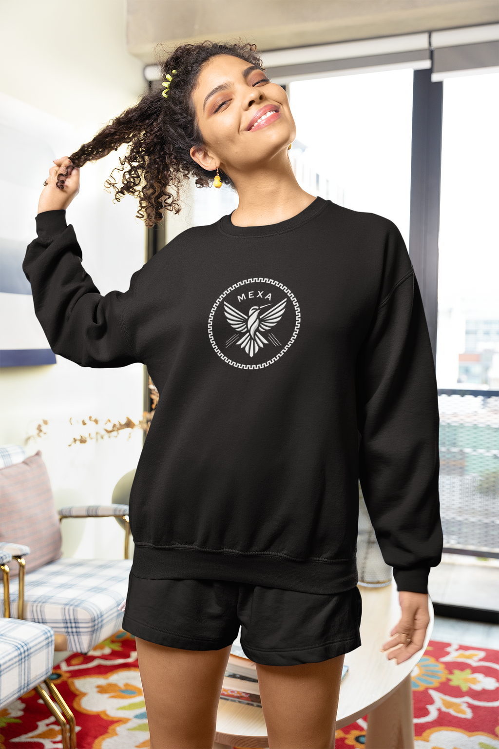 Sudadera Mexa Icónica – Colibrí. Unisex