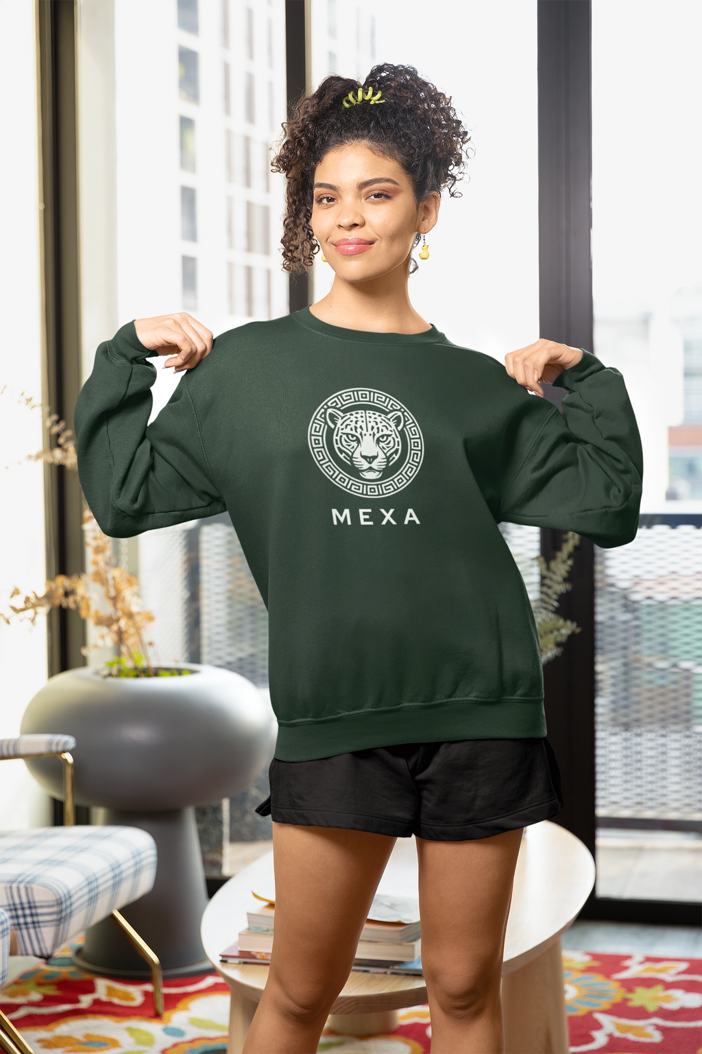 Sudadera Mexa Icónica – Jaguar. Unisex
